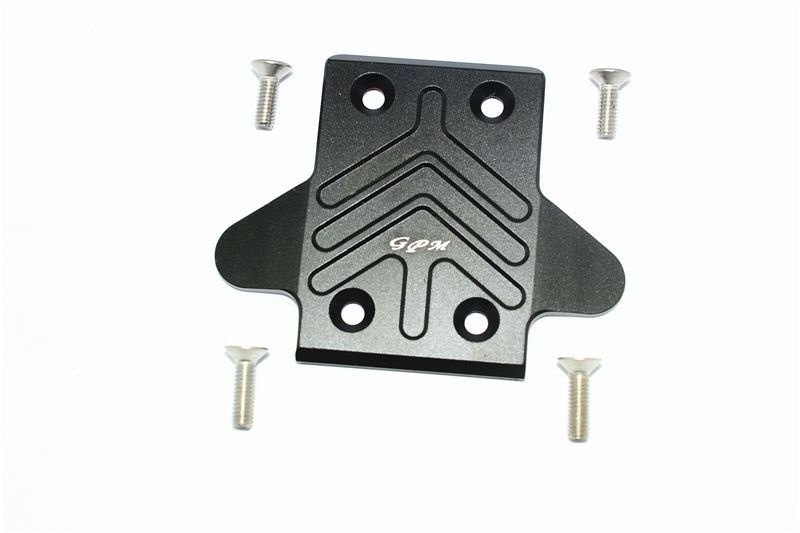 GPM Alu Chassisplatte hinten schwarz ARRMA Kraton, Senton, Outcast, Notorius 6s MAK331RBK