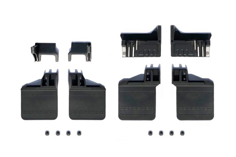 GPM Schmutzfänger Set v/h schwarz Traxxas Traxxas4
