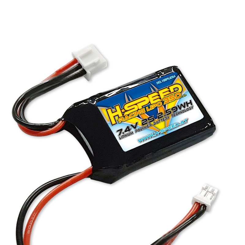 H-SPEED LiPo 350mAh 7,4V HSPLI014