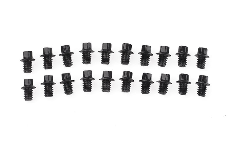 RC4WD Miniatur Sechskantschrauben M1.6x2mm schwarz Z-S0289
