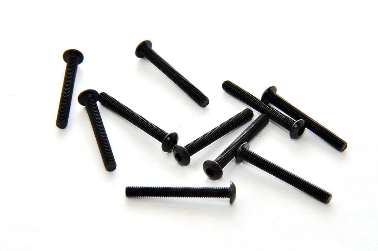 HoBao Rundkopfschraube M3x25mm (10 Stück) 33325