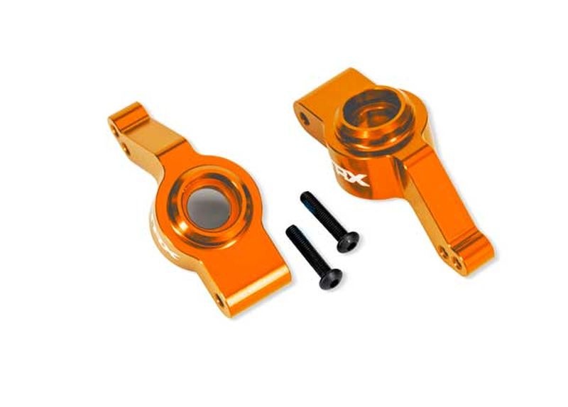 Traxxas Alu orange Radträger l/r für 4x4 Modelle mit Extreme HD (TRX9080) 9065-ORNG