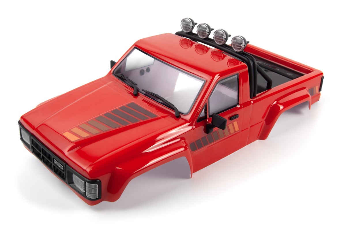 HPI Toyota Hilux SR5 Lackierte Karosserie Rot 160852