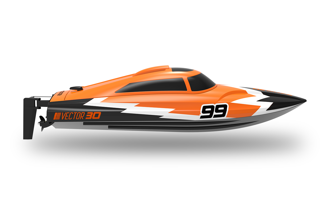 Modster Vector SR30 Rennboot Elektro Brushed 2S RTR orange MD10015