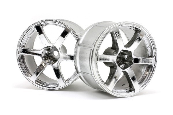 HPI LP35 Felge Yokohama AVS T6 Chrom (35mm/+9/2St) 33467