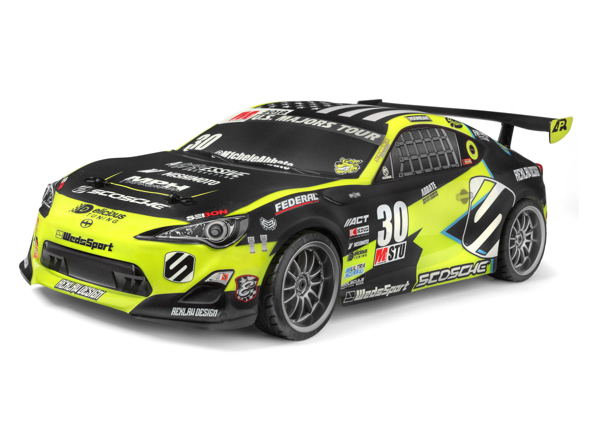 HPI 1:10 R/C E10 Michele Abbate GrrRacing Touring Car 120090