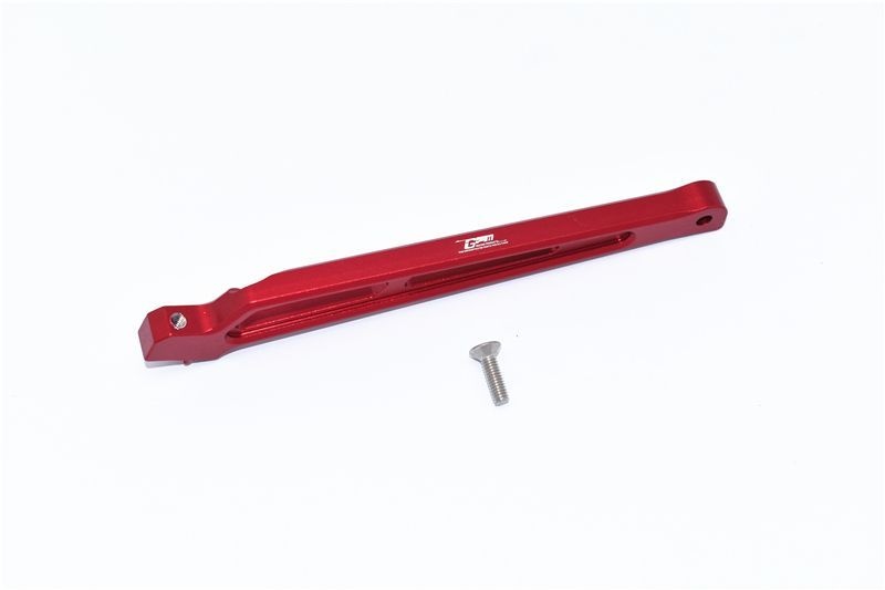 GPM Alu Chassis Verstärkung hinten rot ARRMA Mojave 6s MAM016RR