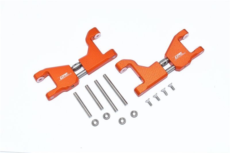 GPM Alu Querlenker oben einstellbar v/h orange Traxxas MAXX