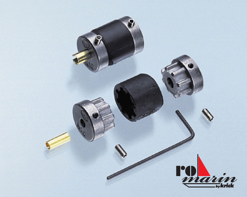 ROMARIN Hochlastkupplung Ø5/4 auf Ø4/3,2 mm RO1446