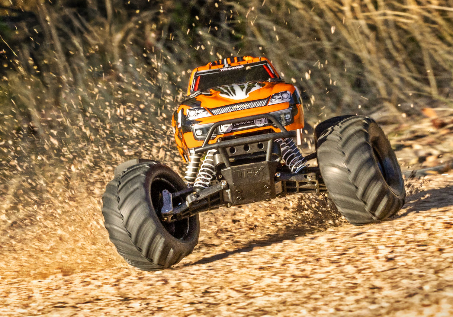 Traxxas Stampede OrangeX 1/10 2WD HD Monster-Truck RTR mit Akku und USB-Lader 36254-8 - Abbildung 7
