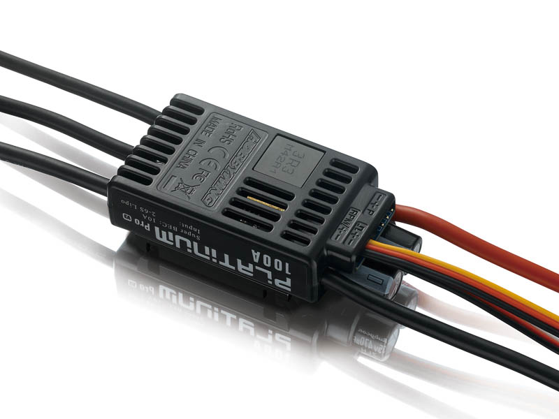 HW30203900 Platinum Pro 100A Regler V3 2-6s, 10A BEC