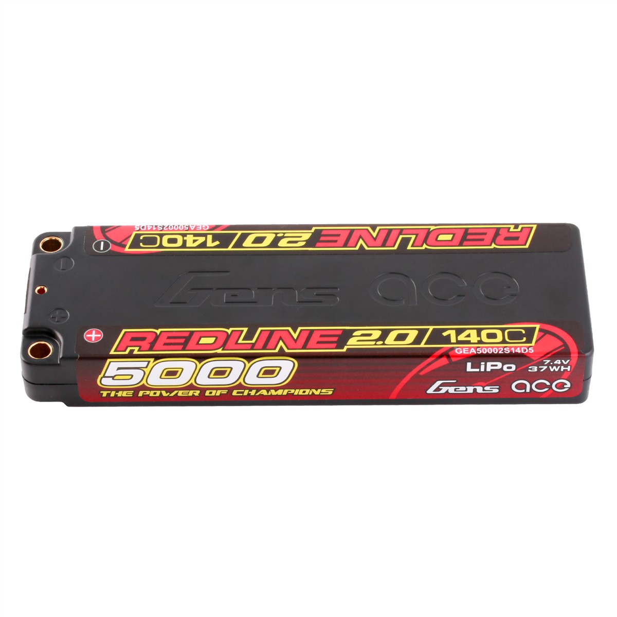 Gens Ace Rotline 2.0 Series 5000mAh 2S 7.4V 140C HardCase Lipo Akku Pack mit Hardcase 56# GEA50002S14D5