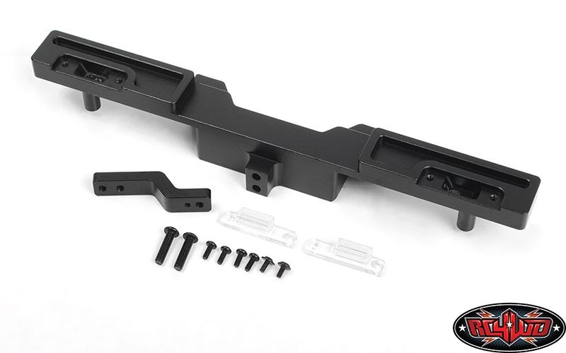 RC4WD Oxer Steel Rear Bumper w/ Towing Hook and Brake Lenses VVV-C1060