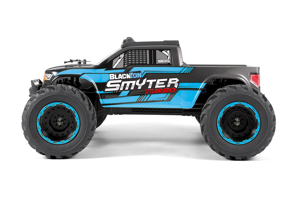 BLACKZON Smyter MT Turbo 1/12 4WD 3S Brushless Monster Truck Blau 540252 - Abbildung 2