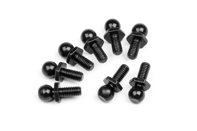 HPI Low Profile Kugelkopf 4.8X12mm (8St) 115285