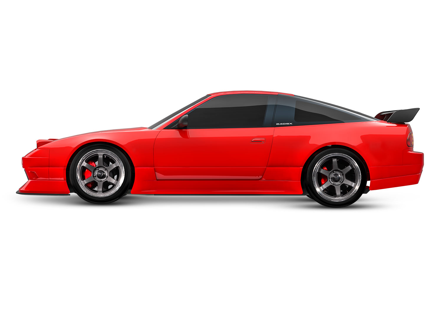 Traxxas 4-TEC Nissan 240SX rot 1/10 Drift RTR Brushed ohne Akku/Ladegerät 105247-4-RED - Abbildung 4