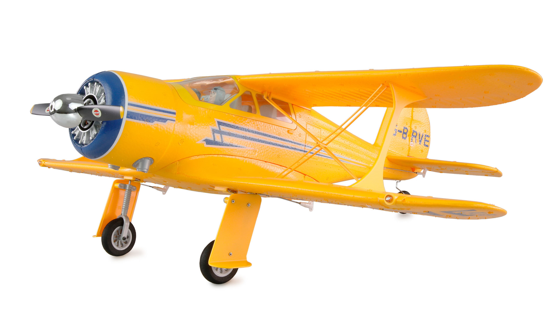 Amewi AMXFlight Beech D17s Doppeldecker 3D/6G RTF gelb 24144 - Abbildung 1