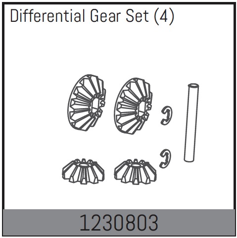 Absima Differentialgetriebe Set 1230803