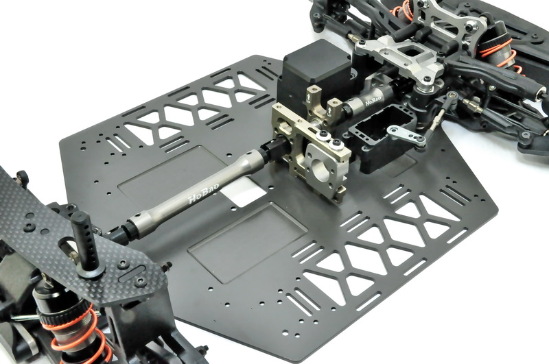 Hobao Hyper VTE2 8 On-Road Extreme Speed 1/8 Chassis (ohne Karosserie und Reifen) VTE2-8 - Abbildung 3