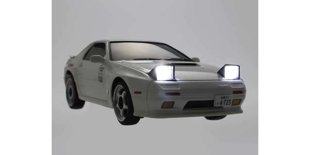 Kyosho First Mini-Z 1:28 Initial-D Mazda Savanna RX-7 FC3S WHITE 66602A