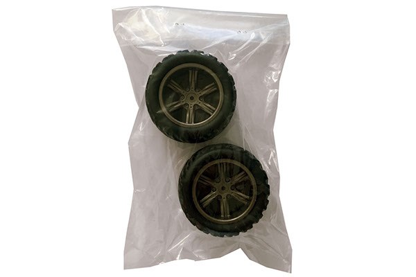 BLACKZON Tire with grey wheel rim 534695 - Abbildung 1