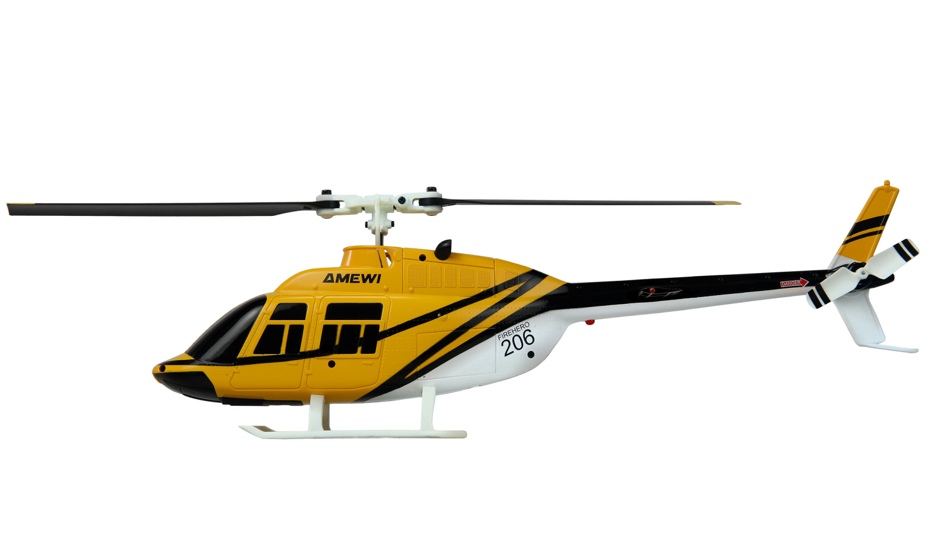 Amewi Bell 206 Jet Ranger Helikopter 4-Kanal 6G RTF 25358 - Abbildung 2