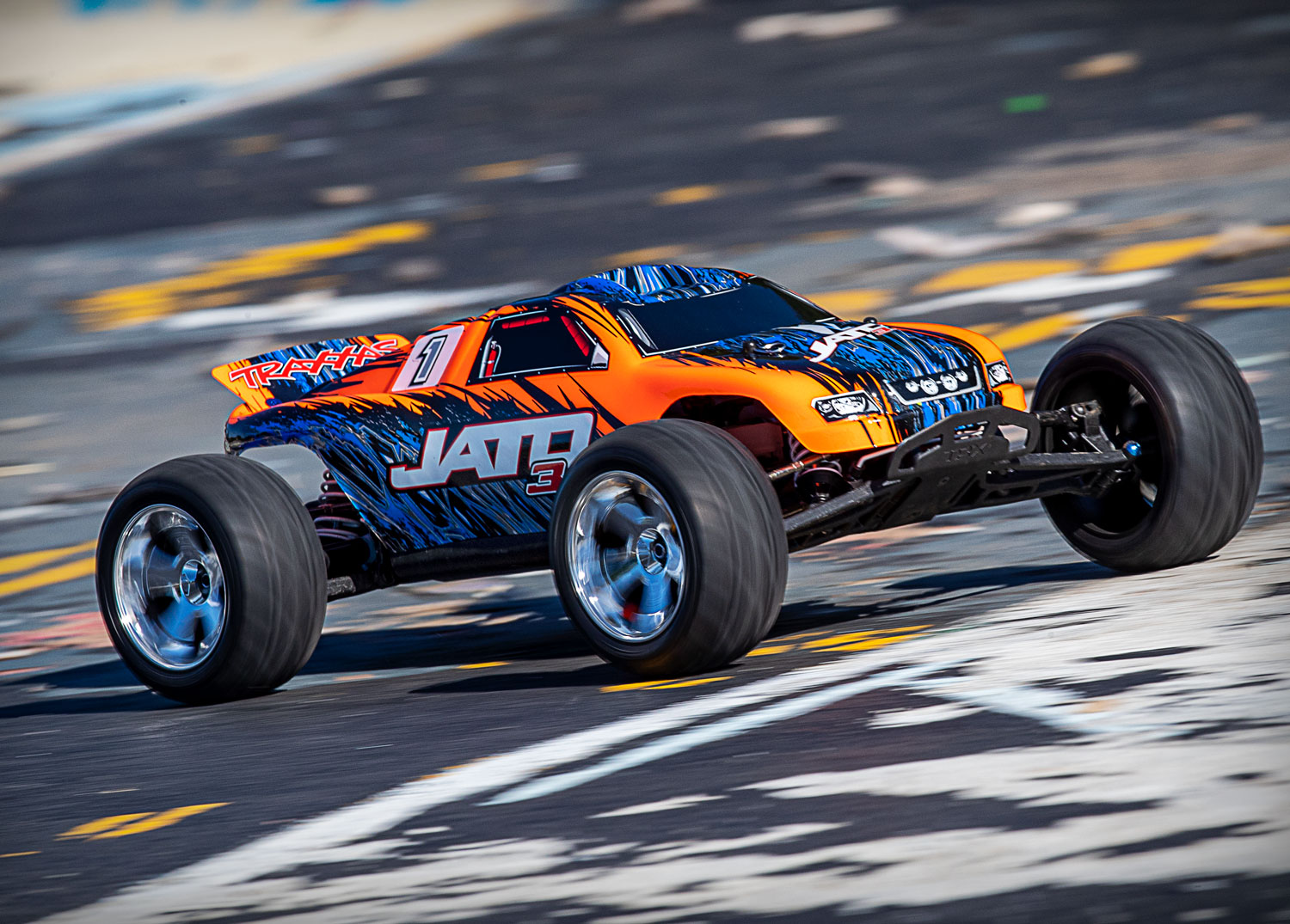 Traxxas Jato Orange RTR TRX3.3 Verbrenner 2WD Renntruck 55077-3 - Abbildung 7