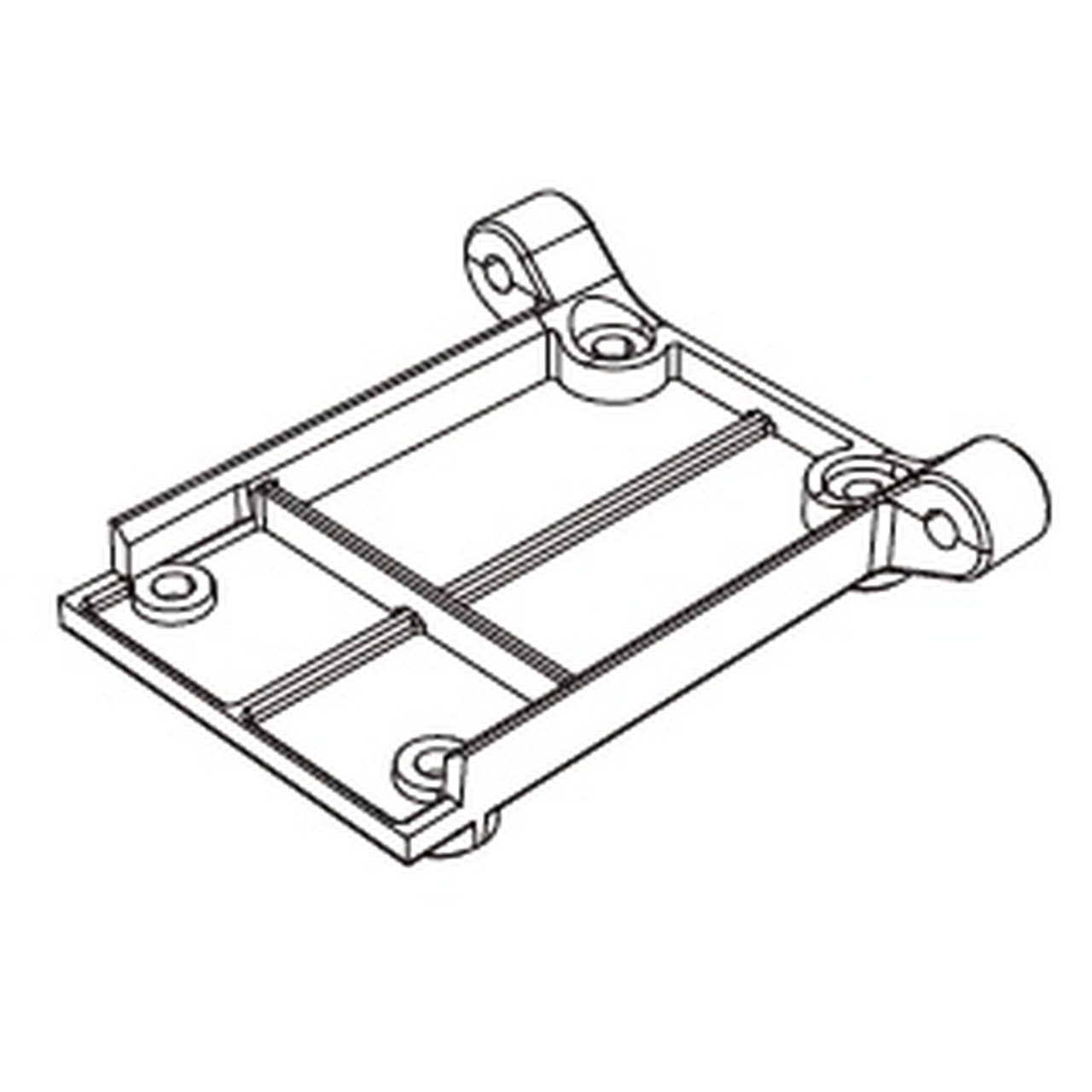 MJX Hinteres Verstärkungsteil 1031R2