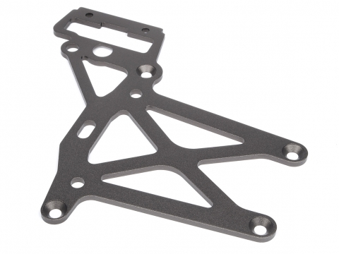 HPI Platte hinten, oben (Gunmetal/Baja 5B 2.0) 102160