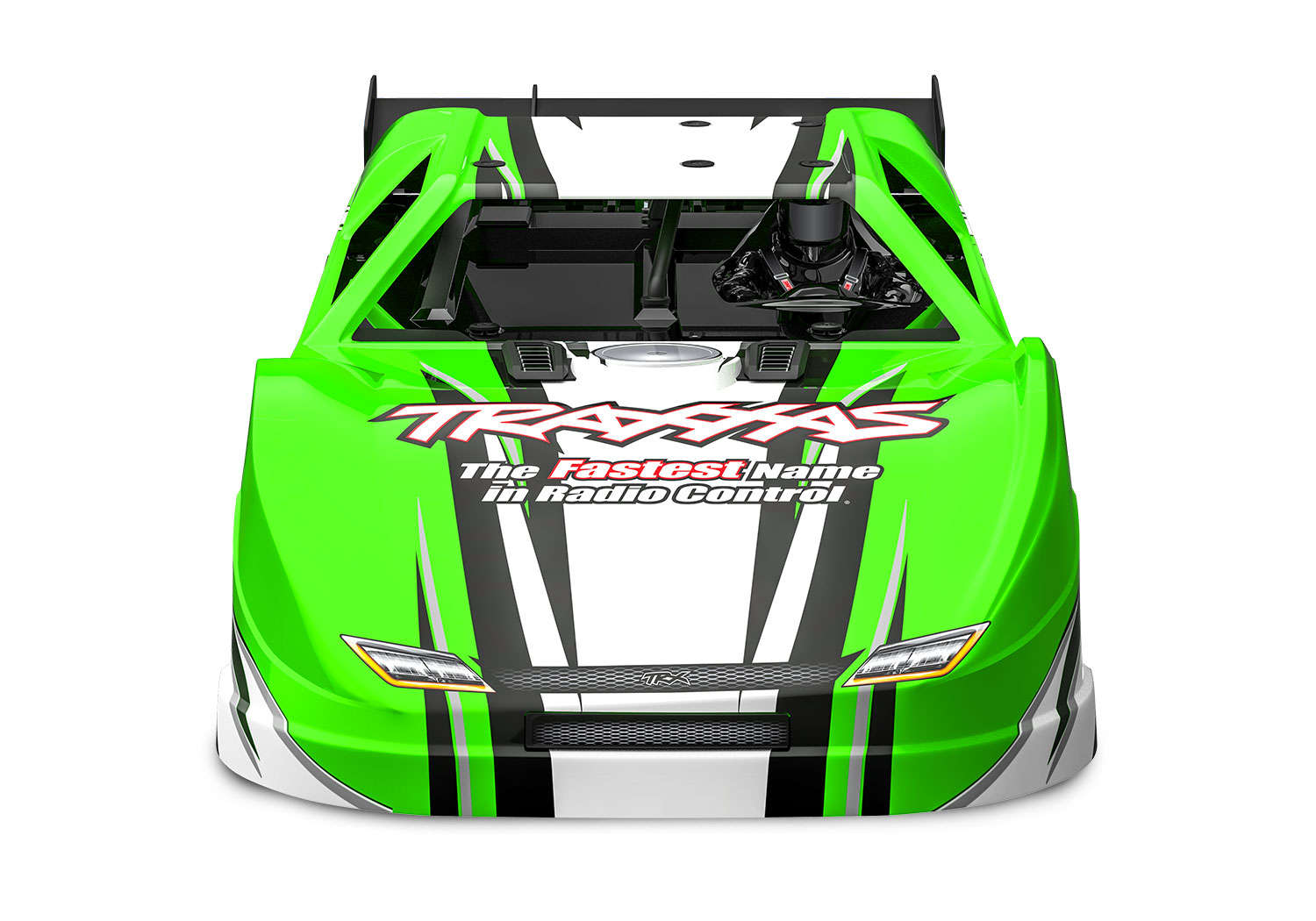 Traxxas Slash Modified Late-Model Competition BL-2S grün 1/10 Dirt Oval Racer RTR Brushless 104364-74 - Abbildung 2