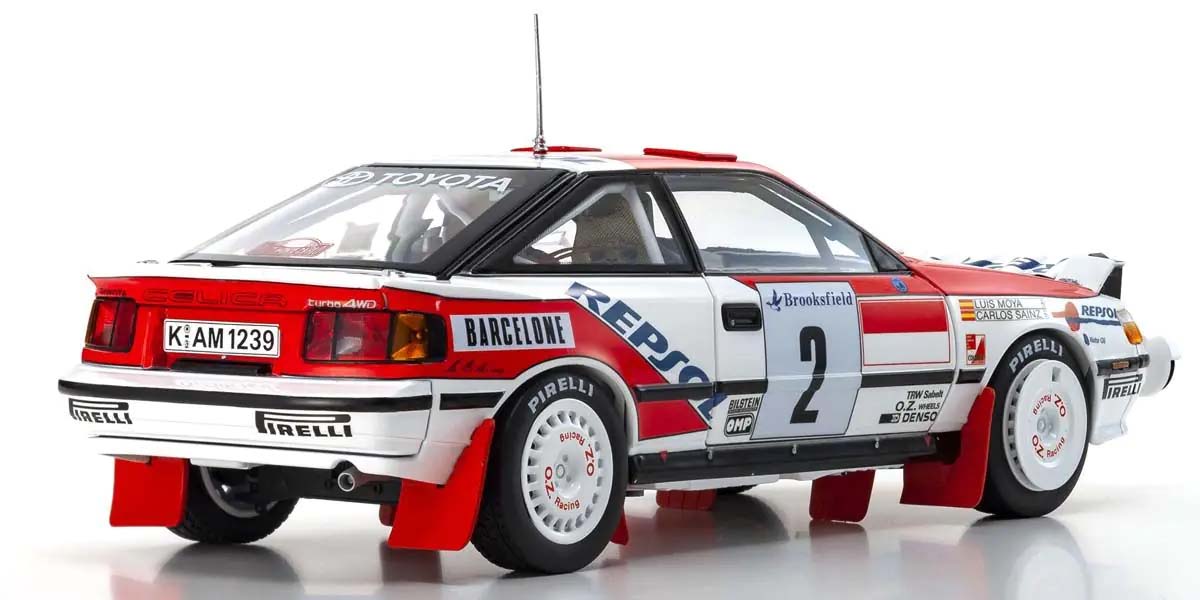 Kyosho 1:18 Toyota Celica GT-Four C.Sainz Winner Monte Carlo1991 Nr2 08961B