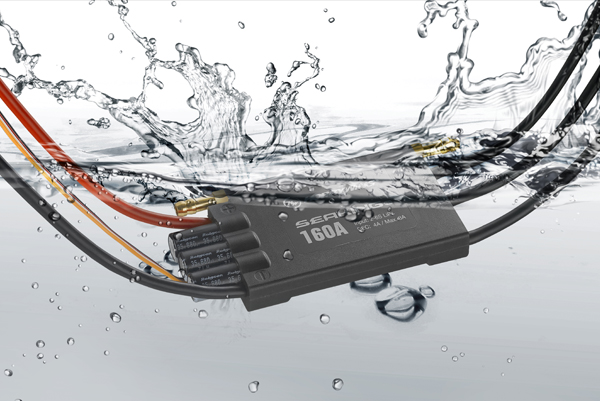 Hobbywing Seaking Pro 160A 2-6S ESC Brushless Boot Regler 30302460 - Abbildung 2