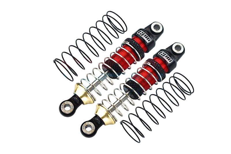 GPM Dämpfer 6061-T6 Alu rot 52mm mit Federn v/h Traxxas-4M - Abbildung 1