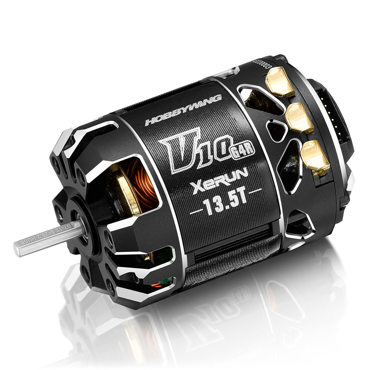 Hobbywing Xerun V10 Brushless Motor G4R (2-3s) 13.5T Sensored für 1:10 30401749