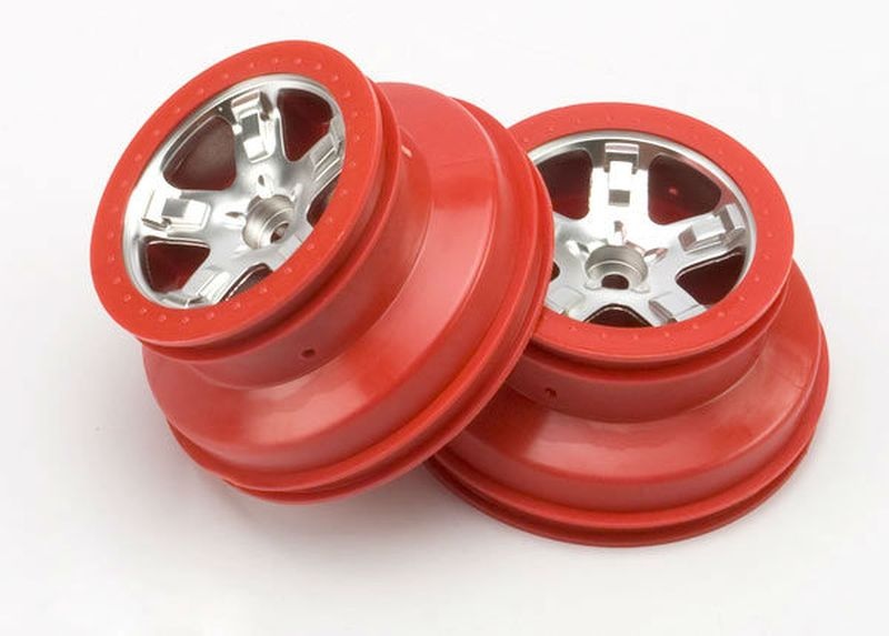 Traxxas Reifen+Felge vorn 5874A - Abbildung 1