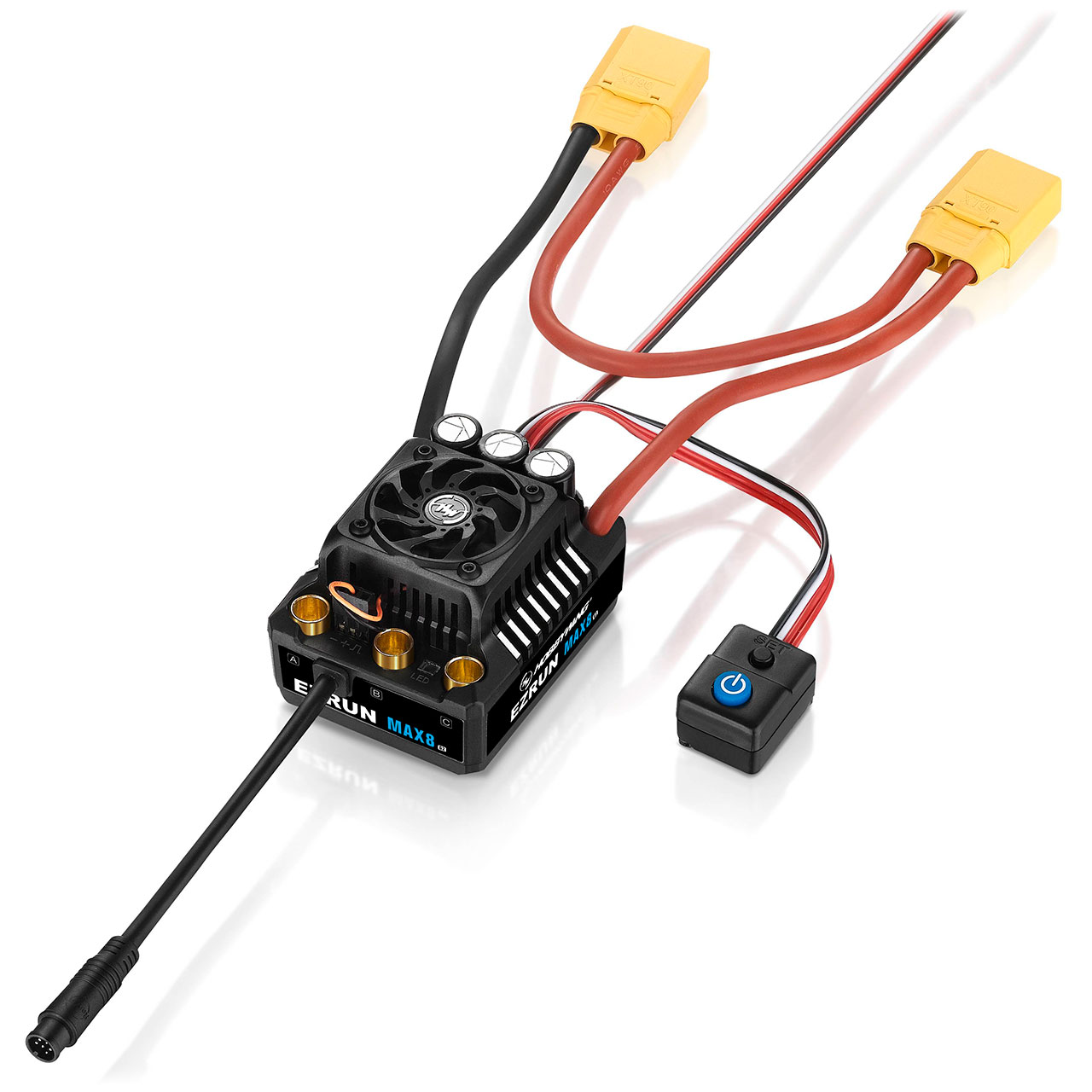 Hobbywing Ezrun MAX8 G2 Regler Sensorless 160 Amp, 3-6s LiPo, BEC 6A 30103203 - Abbildung 2