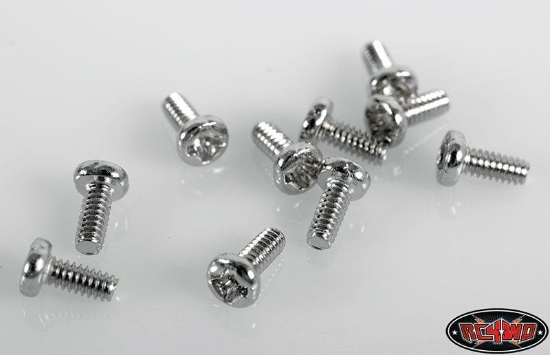 RC4WD Phillips Head Machine Screws M1.6 X 4mm (10) Z-S1015