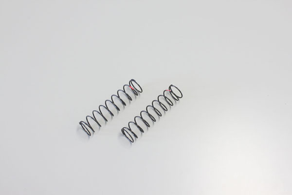 Kyosho FEDERN BIG BOR (MITTELHART) ROT (2) - GROESSE LL W5305V XGS031