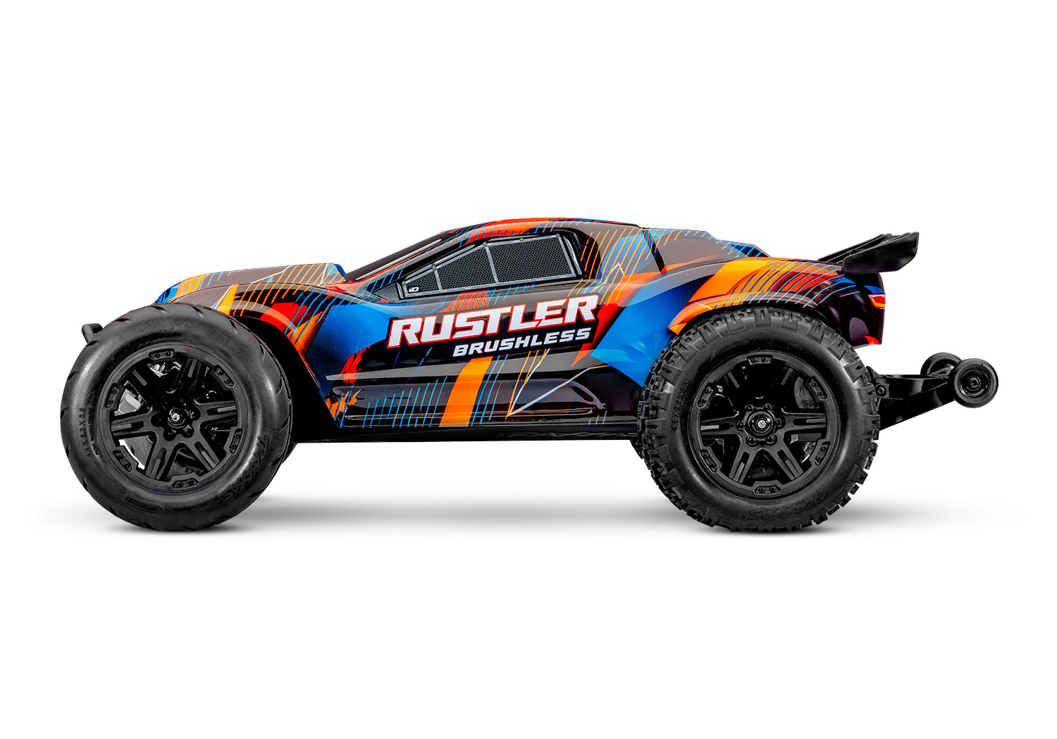 Traxxas Rustler 2WD VX3 Brushless Stadium Truck 1/10 Orange 37454-4 - Abbildung 4