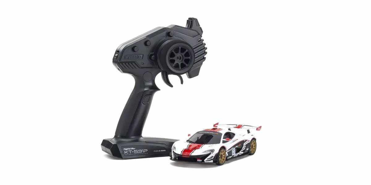 Kyosho Mini-Z RWD McLaren P1 GTR White-Red (W-MM/KT531P) 32349WR - Abbildung 3