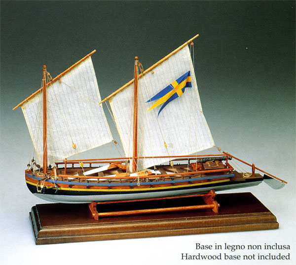 Amati Schwedisches Kanonenboot 1:70 Baukasten 25007