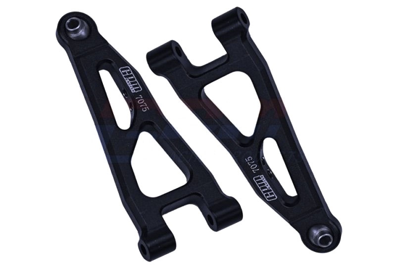 GPM Querlenker 7075-T6 Aluminium vorne unten schwarz (2) für ARRMA 1/18 Granite 4WD MGG055BK