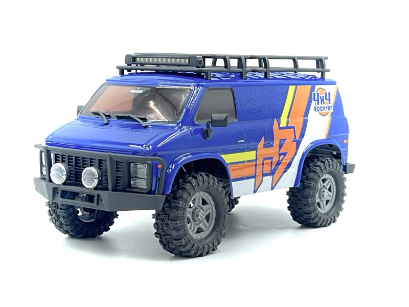 Hobby Plus 1:18 Crawler CR18P EVO-V2 Rock Van blue RTR HBP1810503-BL - Abbildung 1