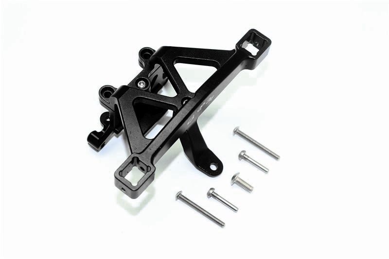 GPM Alu Karosseriebefestigungshalter vorn schwarz Traxxas 1/10 E-Revo