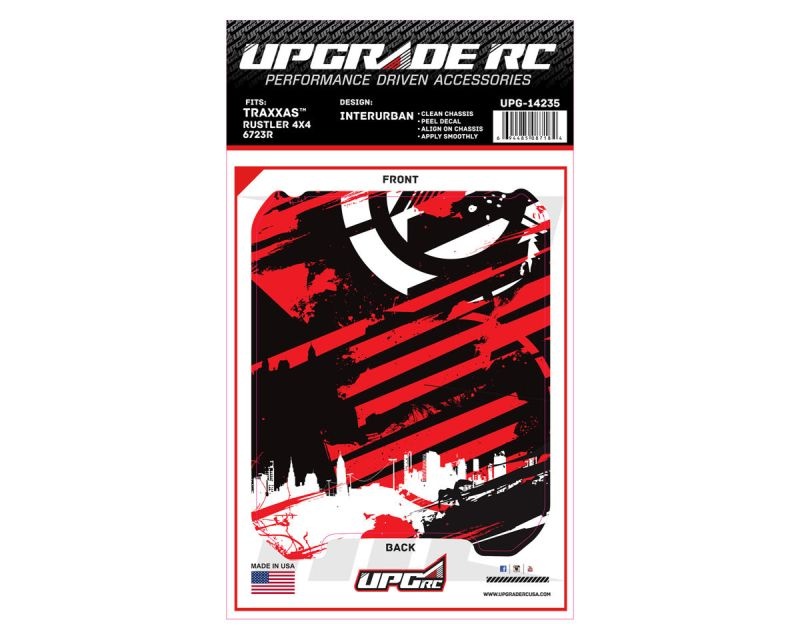 Upgrade RC Chassis Protector for Traxxas Rustler 4x4 (InterUrban) (1) n