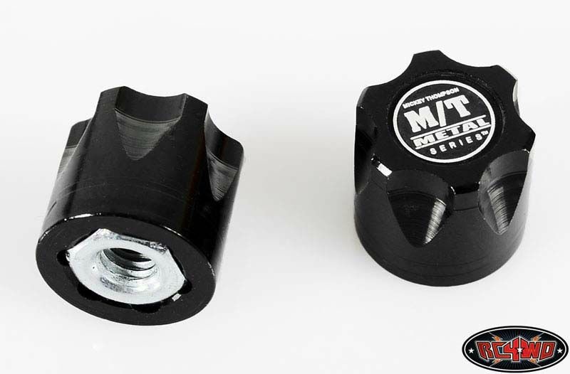 RC4WD Mickey Thompson Metal Series 1/10 Wheel Center Caps (2) Z-S0850