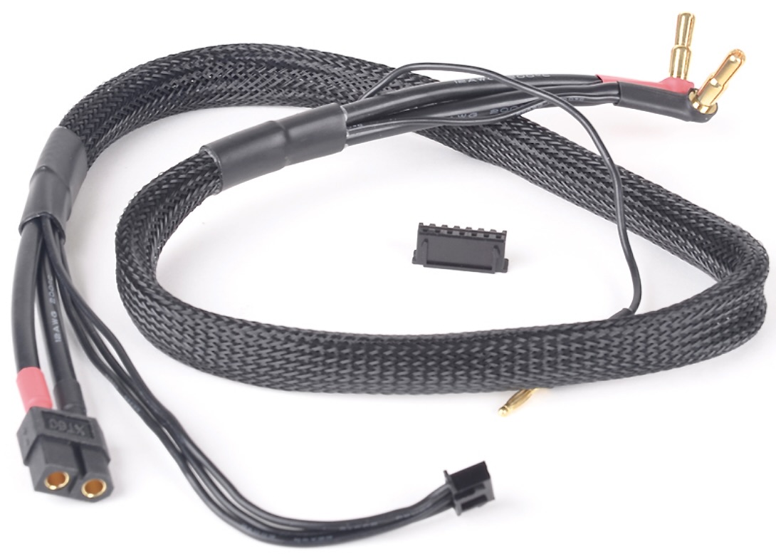 Absima Ladekabel XT60 - 4/5mm Goldstecker / XH Adapter 600mm 3040058