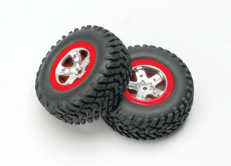 Traxxas Reifen+Felge montiert hinten 5873A - Abbildung 1