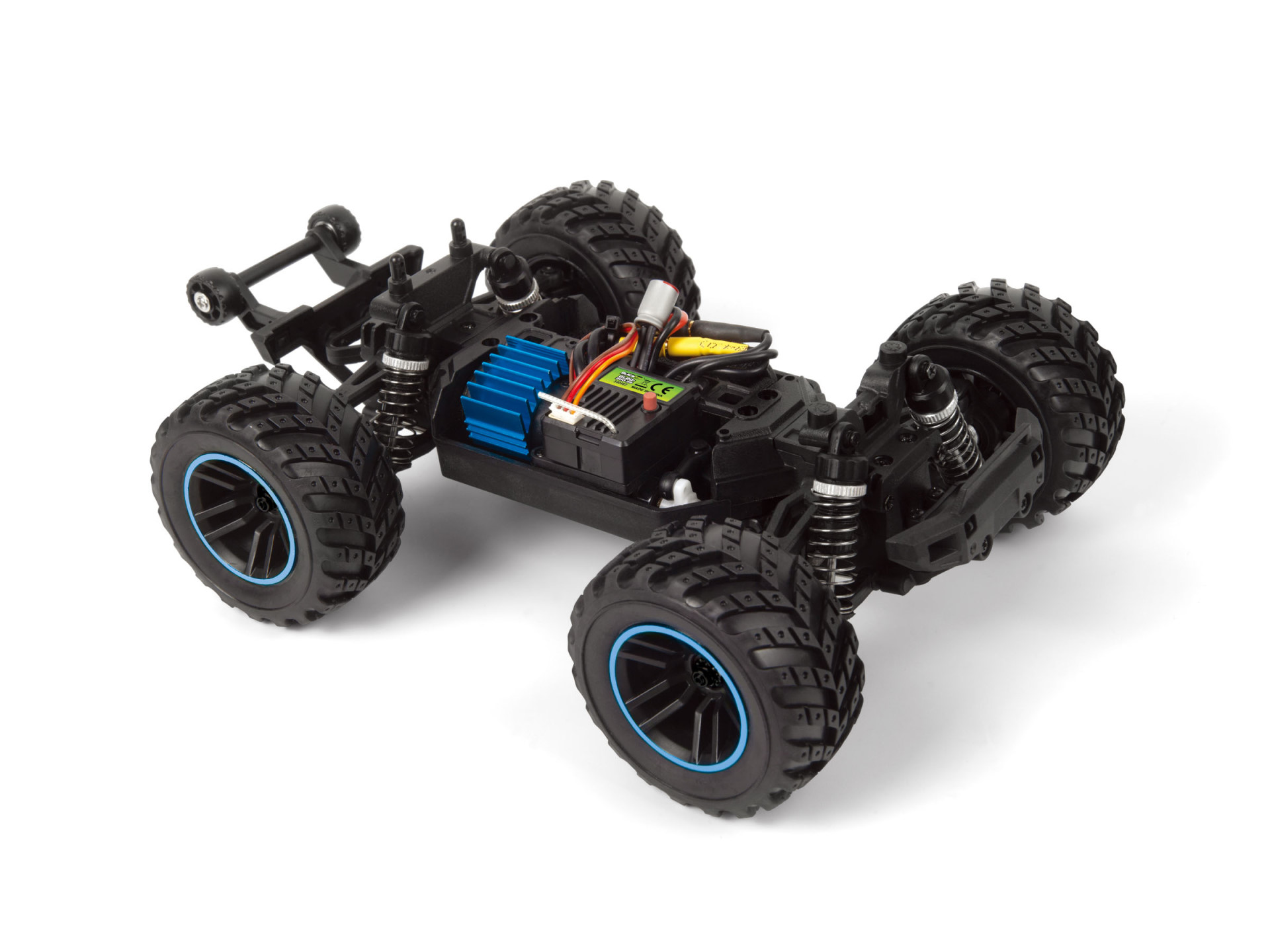 BLACKZON Spryte MT Turbo 1/20 4WD Brushless Monster Truck Blau 540292 - Abbildung 4
