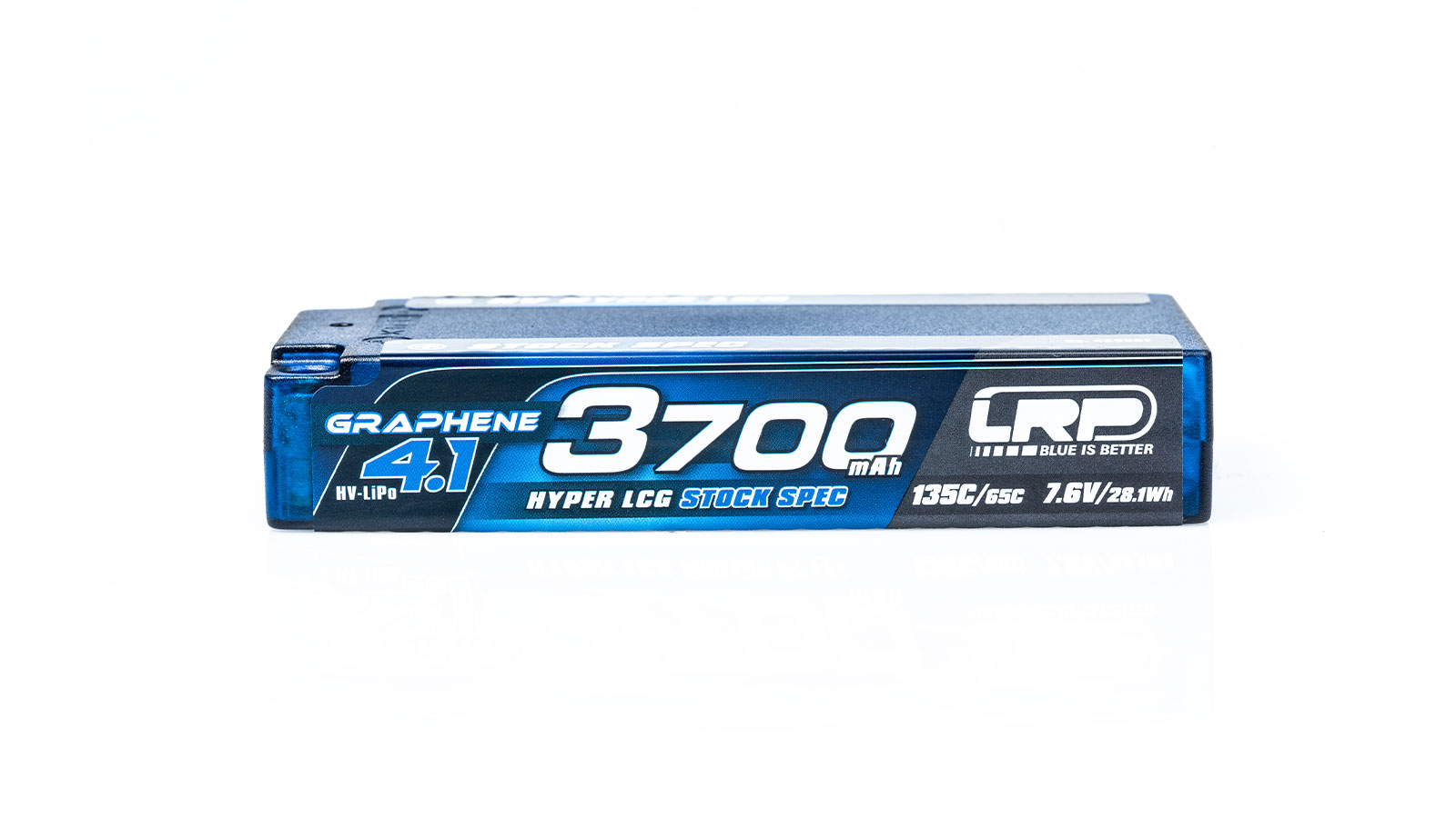 LRP HV Hyper LCG Stock Spec Shorty GRAPHENE-4.1 3700mAh Hardcase Akku 7.6V LiPo 135C / 65C